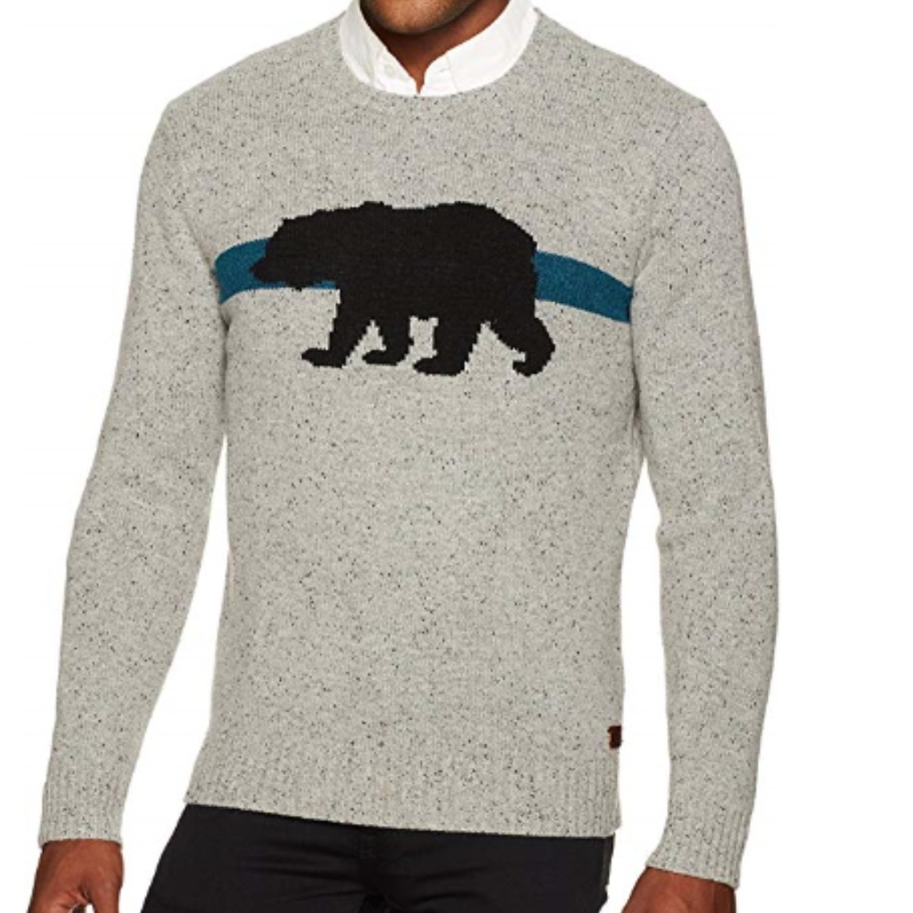 Dockers Men's Animal Pullover Sweater